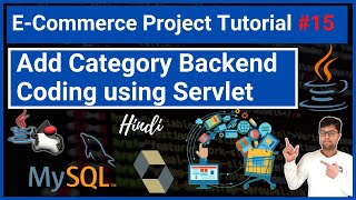 #15. Add Category using Java  | server side programming  |  Ecommerce application in hindi screenshot 2