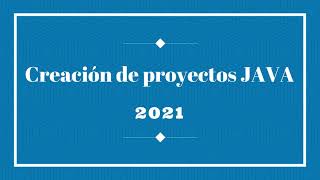Programación en Java, primer ejemplo completo 2021