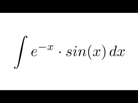 Integral of (e^-x)*sin(x)