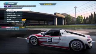 Need For Speed Most Wanted (2012) [Xbox 360]: Porsche 918 Spyder Gameplay