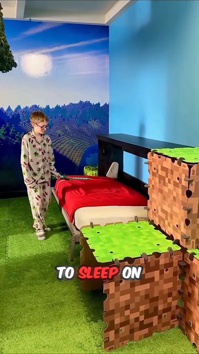 This Guy Makes A Secret Minecraft Room In His House