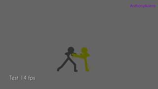 Combo 14 fps | Stick Nodes Animation | Anthony Anims