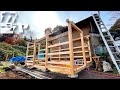【小屋を建てる#7】小屋の建前はじめ