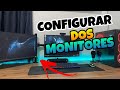 👉 Como CONFIGURAR DOS MONITORES en una PC ✅ FACIL y RAPIDO