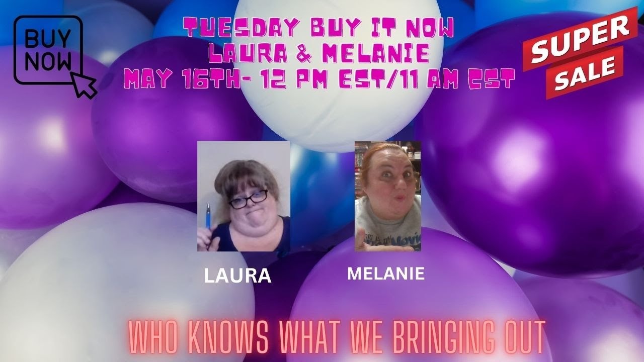 May 16th Tuesday Buy It Now Sale Laura Melanie 12pm EST 11am CST May 16th tuesday buy it now sale laura melanie 12pm est 11am cst