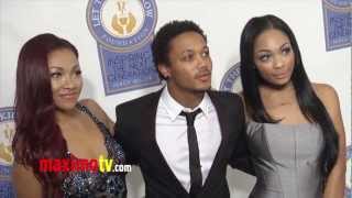 Bria Murphy, Romeo Miller, Shayne Audra Murphy 2012 Inaugural Holiday Gala Arrivals
