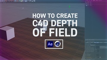 How To Create Stunning C4d Depth Of Field In After Effects!