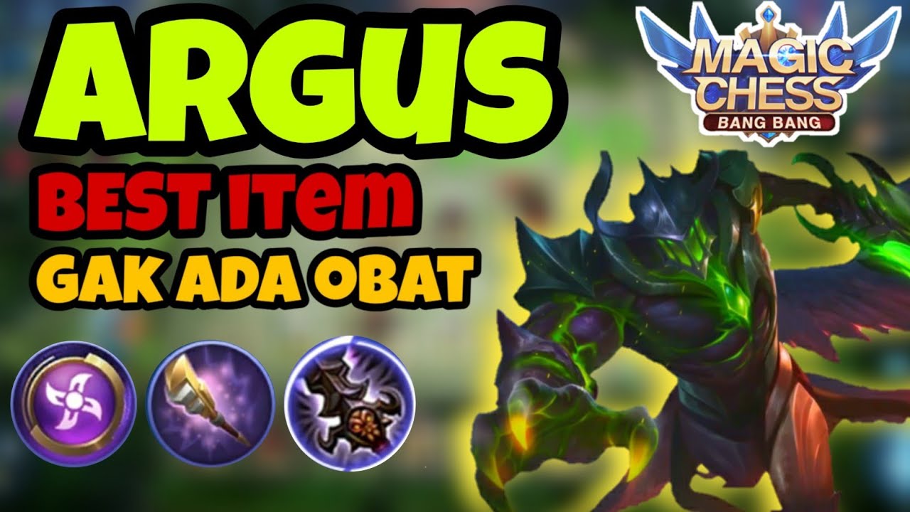 COMBO ASSASSIN MAGIC CHESS-BEST ITEM ARGUS