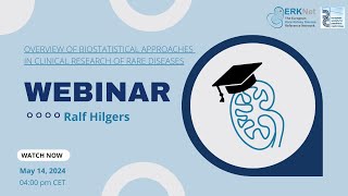 ERKNet/ESPN Webinar- Biostatistical approaches in clinical research of rare diseases by Ralf Hilgers