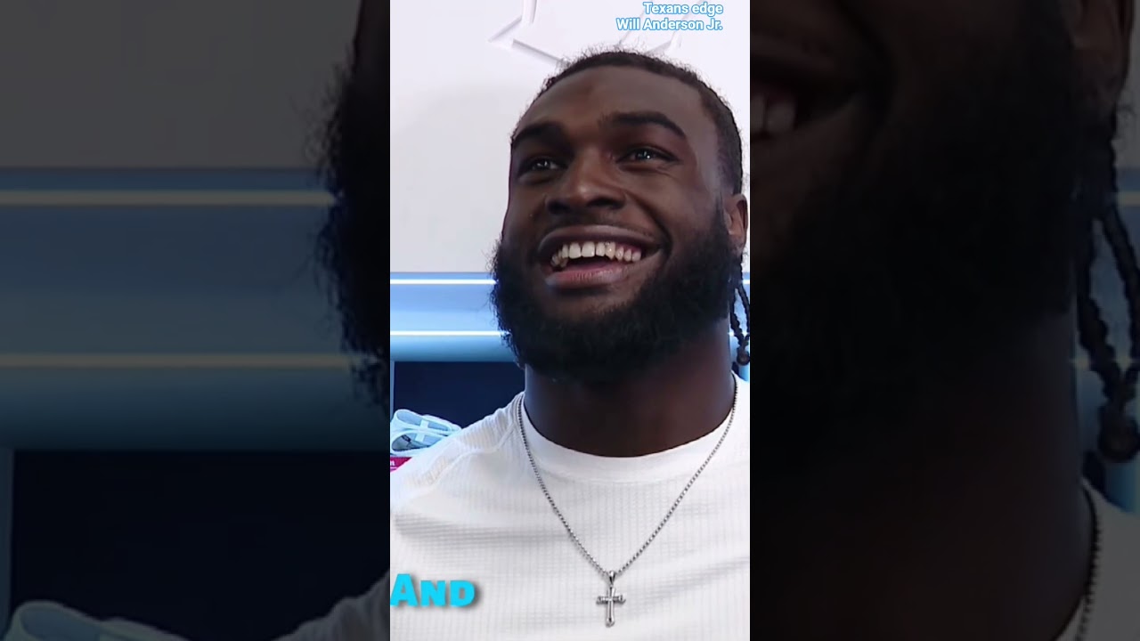 WATCH: Texans' Will Anderson Jr., on having NFL's top-ranked overall defense: 'It's the standard'
