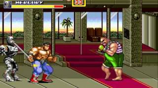 Streets of Rage 2 - Killer difficulty - Stage 8 - no continues used!   Ending