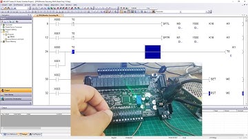 FX3U ทดสอบ Input Output ตอนที่ 1