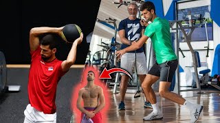 Novak Djokovic's 9 Best Tennis Gym Workout