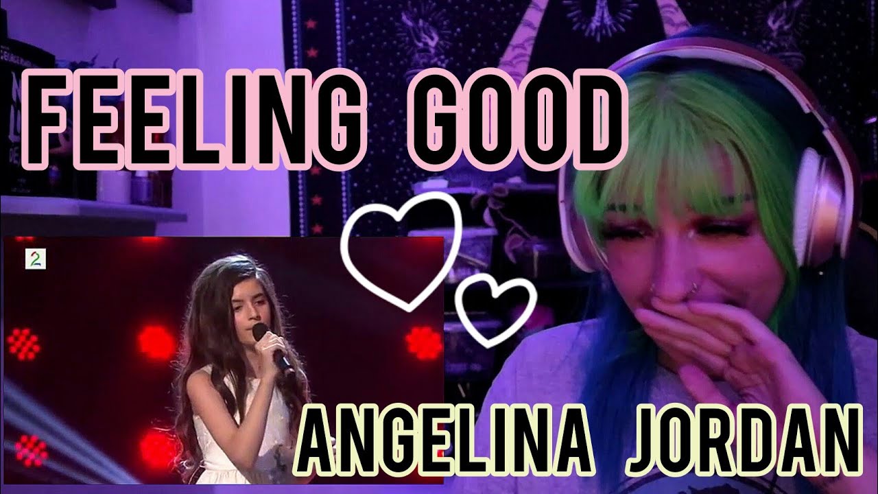 РЕАКЦИЯ | АНДЖЕЛИНА ДЖОРДАН «ЧУВСТВУЮ СЕБЯ ХОРОШО»