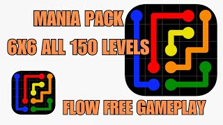 FLOW FREE 6X6 MANIA PACK ALL 150 LEVELS screenshot 5