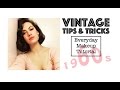 Everyday 60s Make Up Tutorial⎟VINTAGE TIPS & TRICKS