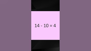 Learn subtraction facts with ten. #shorts