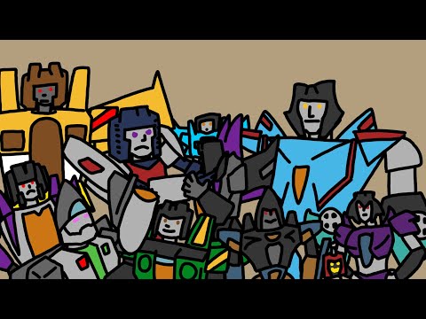 Whole base mad | Transformers Stop Motion Meme