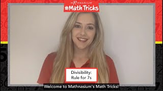 #MathTricks | Divisibility Rule for 7 Explained (Part 6)