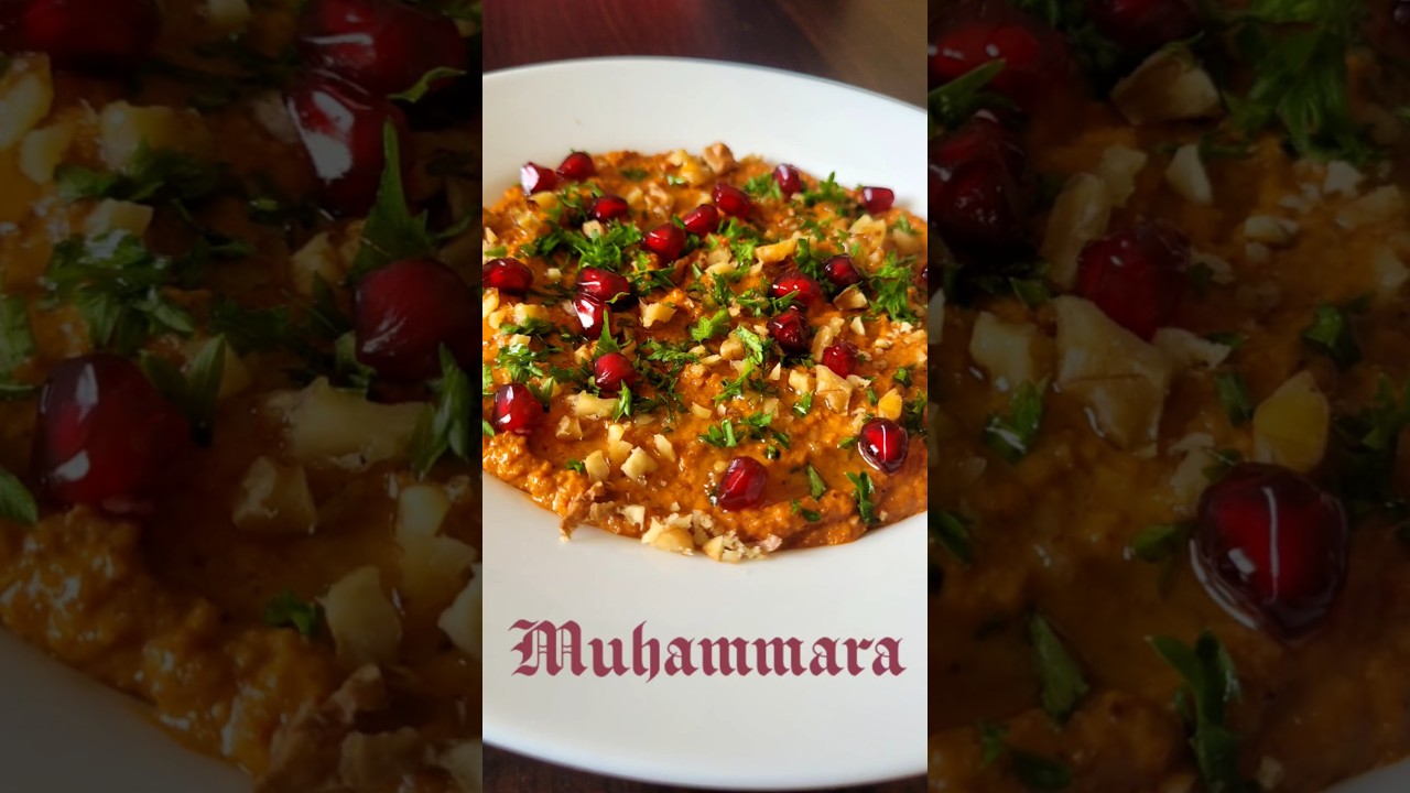 Muhammara | Mediterranean Dip | Spicy | Tangy