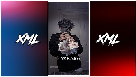 Teri Nazron Ne Dil Ka Kiya Jo Asar🌼Alight Motion | Xml File #xml #alightmotion #presetalightmotion