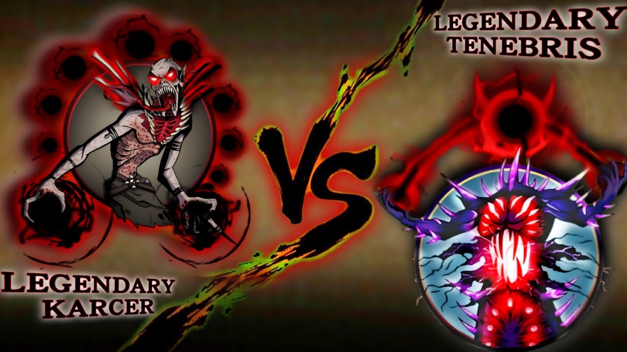 Shadow Fight 2 Legendary Karcer Vs Legendary Tenebris