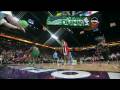 HD-NBA 09 Dunk Contest-Nate Robinson Dunks Over Dwight Howard