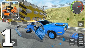 Beam drive Crashes Death Stair - Gameplay Walkthrough (Android iOS) Part 1