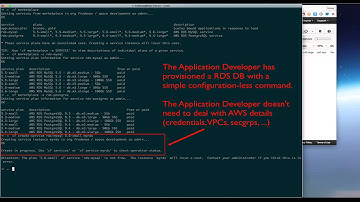 AWS RDS Service Broker - Part 1: Asynchronous Provisioning