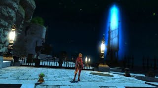 FFXIV - Limsa Lominsa Lower Decks - Climbing in OOB 3 (Patch 4.18)