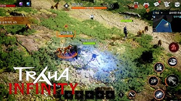 TRAHA INFINITY gameplay - New Open World MMORPG (Korea) Officially Released