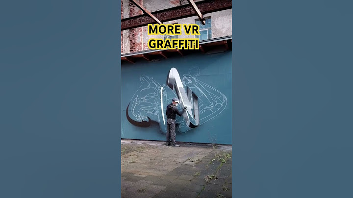 👑 GRAFFITI ARTIST PAINTS IRL USING VR HACK 👑 BondTL #vr #Graffiti #GmanGK #2025 #cyberpunk #art