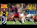 FULL MATCH | The day the world fell in love with Leo Messi | FC Barcelona – Juventus (2005)