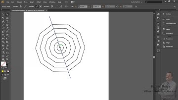 Part 9 Creating Spider Net in Adobe Illustrator CS6  Urdu Tutorials by Irfan Bakaly
