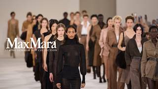 Information Max Mara Spring Summer 2027 Runway Show Update