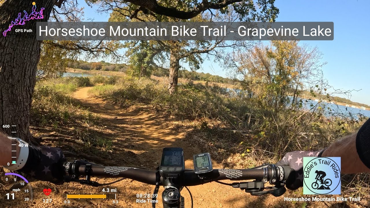 Horseshoe Mountain Bike Trail Grapevine Lake