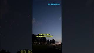 Show de drones para celebrar a la primer mujer piloto / White River State Park via Storyful