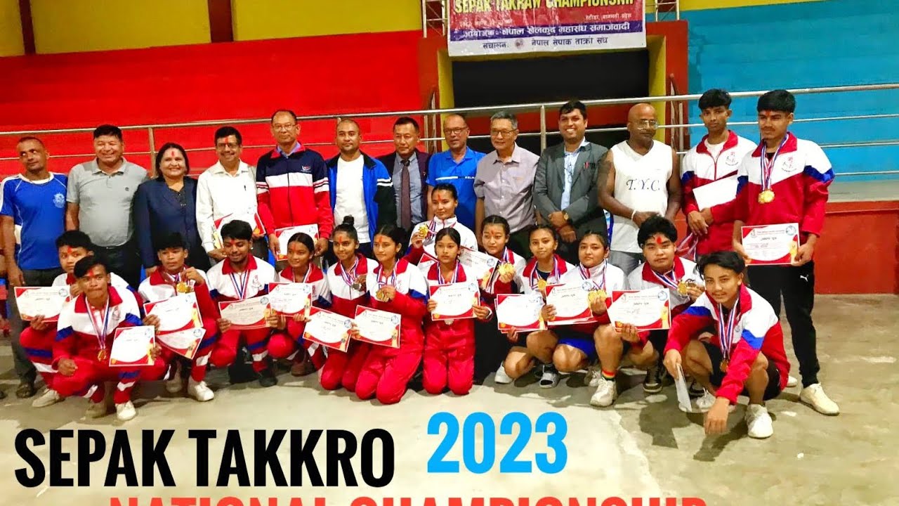 Sepak Takrow 2023 National championships winners - YouTube