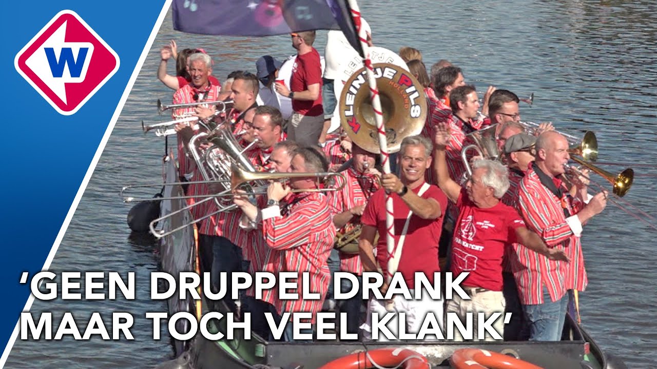 Zo krijgt het bekende dweilorkest Kleintje Pils het publiek mee