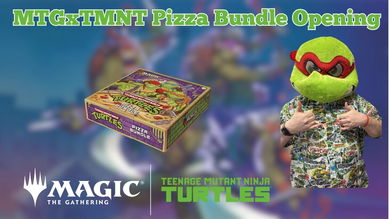 MTGxTMNT Pizza Bundle Opening! - YouTube