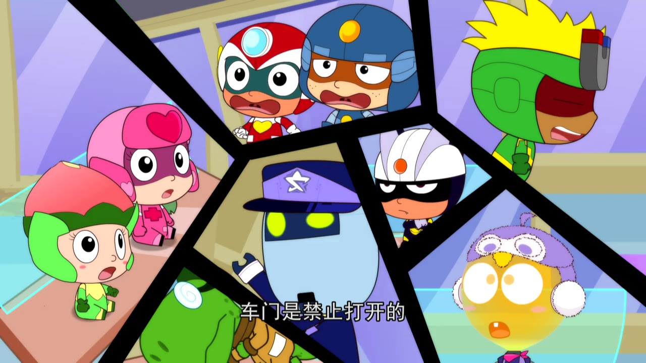 开心宝贝之开心超人 第二季 06 校车大作战｜Happy Friends S2: Happy Superman EP06