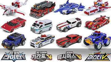 TobotV Triple Combo Series Titan Gigant Maximus Master All Assemble Transformation