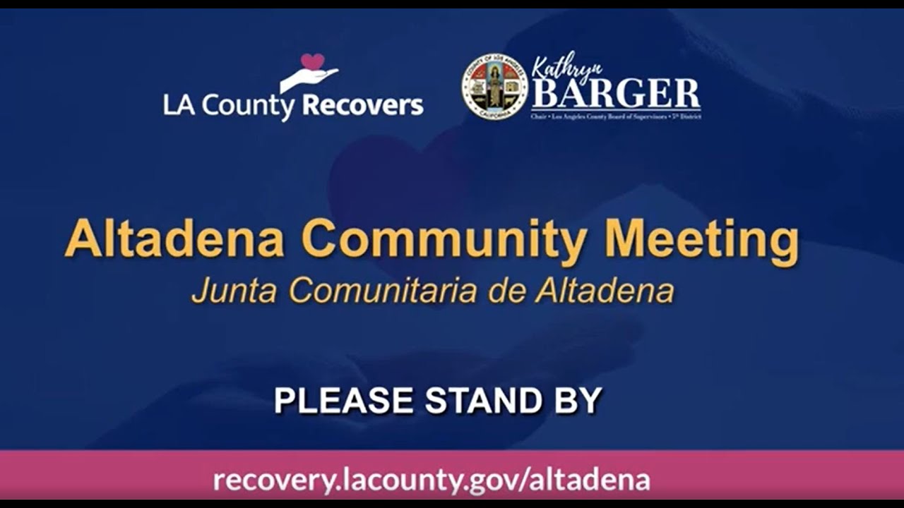 Altadena Community Meeting - October 20, 2025 - YouTube