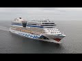 Kreuzfahrtschiff AIDAluna am 29.09.23 eingehend Copenhagen