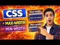 Day 6 CSS Tutorial – for Beginners in Urdu | Max-Width, Min-Width, Max-Height, Min-Height #sizing