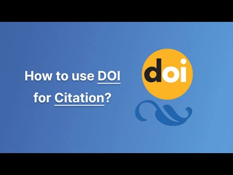 Paper Doi What is DOI ( Digital Object Identifier) of Research Papers or Articles ...