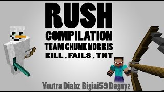MINECRAFT-RUSH COMPILATION-BadBlock (ft TEAMCHUNKNORRIS) #1
