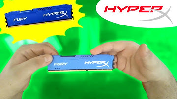 UNBOXING - MEMORIA RAM KINGSTON HYPERX FURY 8gb 1600mhz DDR3