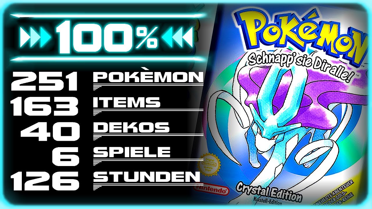 Ich habe den PERFEKTEN Pokémon Kristall Spielstand YouTube