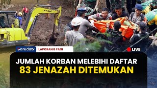 Mengejutkan! Temuan Korban Longsor Cisarua Capai 83 Jenazah, Lampaui Daftar Pencarian Awal